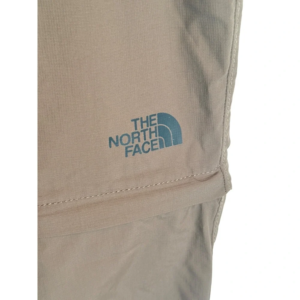The North Face 34 Short Convertible Hiking Pants Gorpcore Trail Outdoor Brown
